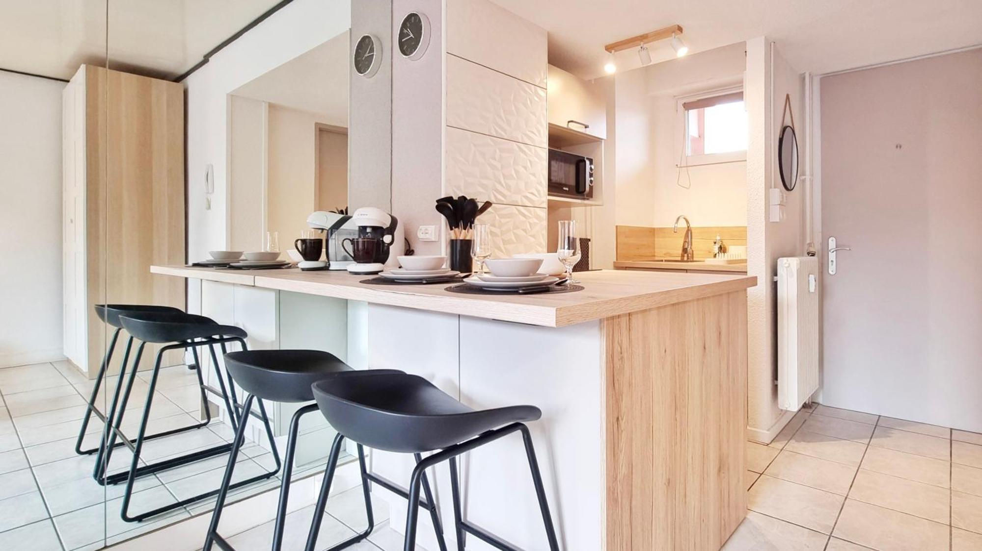 Le Cozy Urbain - Centre - Rbnb Appartement